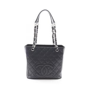 Chanel Matelasse PST Tote Bag Calfskin Cowhide Black